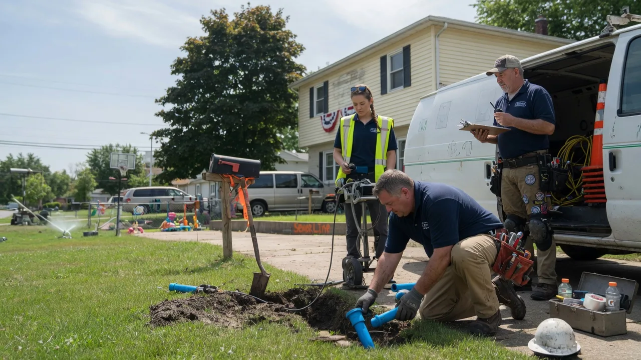 Slab Leak Repair in Levering, MI near me